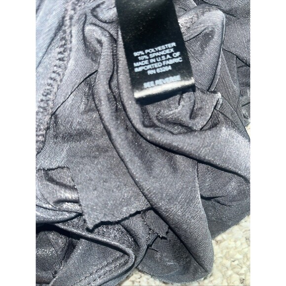 Dressbarn Collection Women’s Grey Silver Sequin Beaded Dressy Cami Top Size 1X - Picture 7 of 8